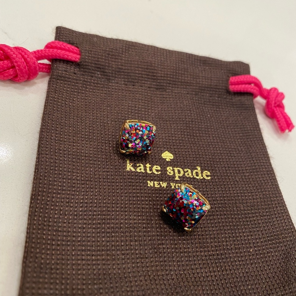 Kate Spade Glitter Studs